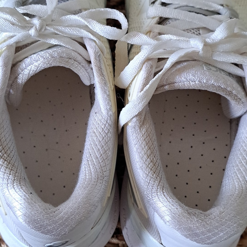 ASICS Womens GEL-Resolution 8 Tennis/Raquets/Pickleball White Sneakers S-8 - Picture 9 of 10